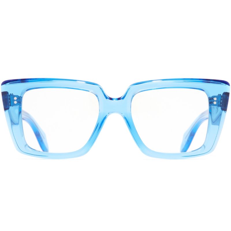 1401 Colour Studio Cat Eye Optical Glasses-Blue Crystal