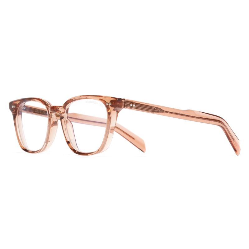 GR05 Cat Eye Optical Glasses-Crystal Peach
