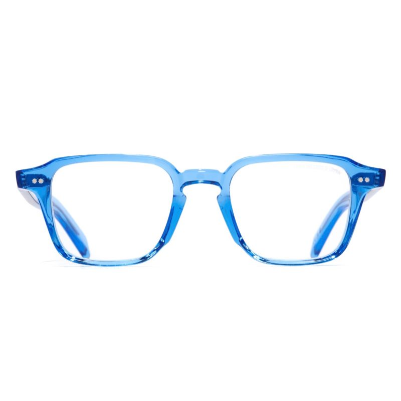 GR07 Colour Studio Square Optical Glasses-Blue Crystal