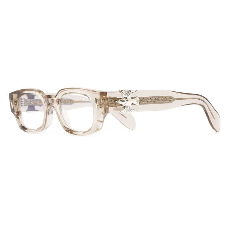 The Great Frog Soaring Eagle Square Optical Glasses-Sand Crystal