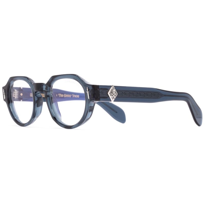 The Great Frog Lucky Diamond I Round Optical Glasses-Deep Blue