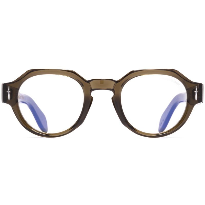 The Great Frog Lucky Diamond I Round Optical Glasses-Olive